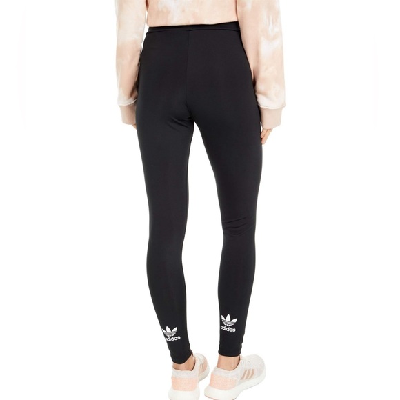 NWOT Woman's adidas Originals High-waisted Leggings - Black - XS - Picture 1 of 7